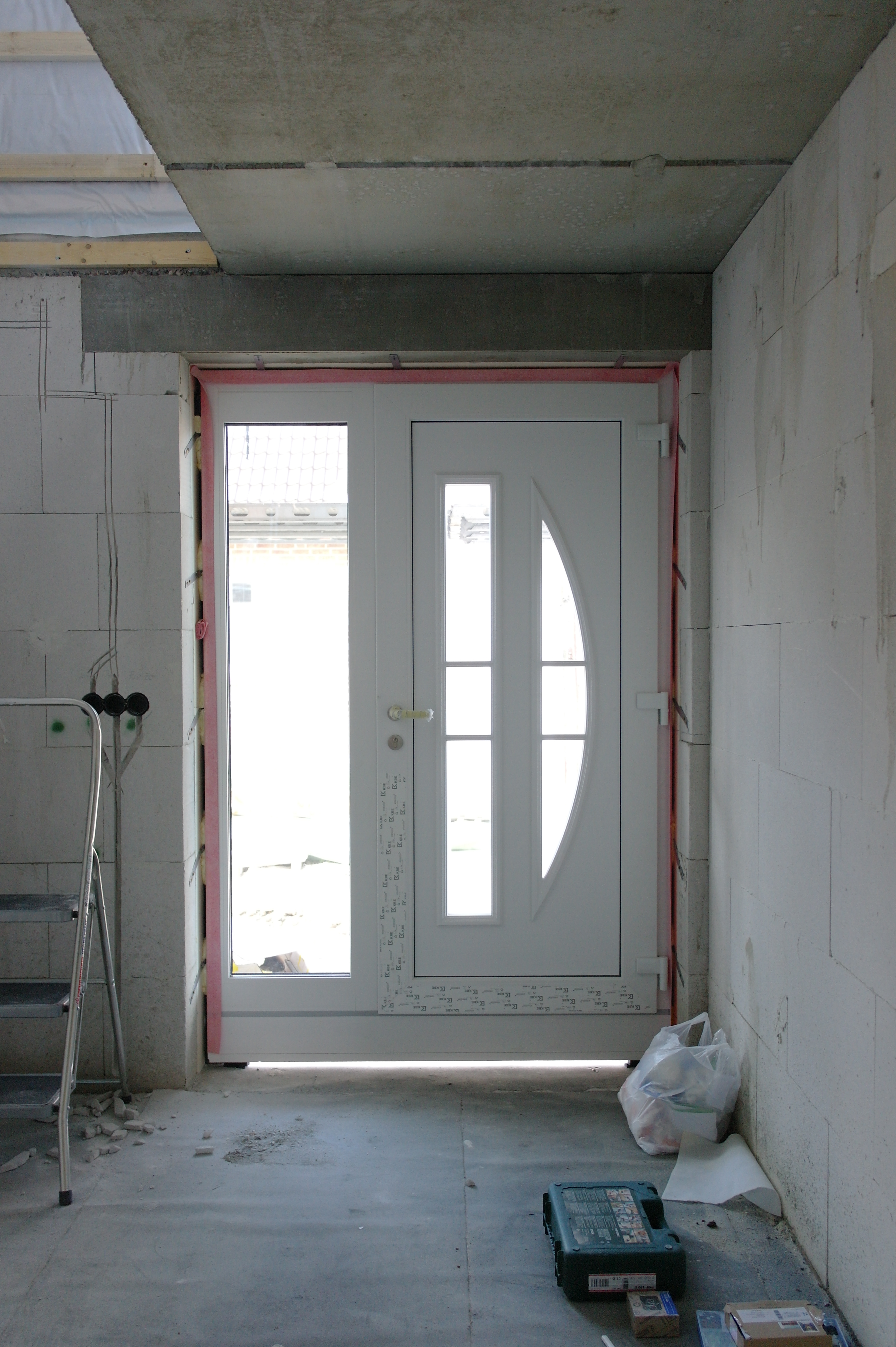 Eingangs- und Terrassentüren 23.07.2014 | Bautagebuch – Kristin und